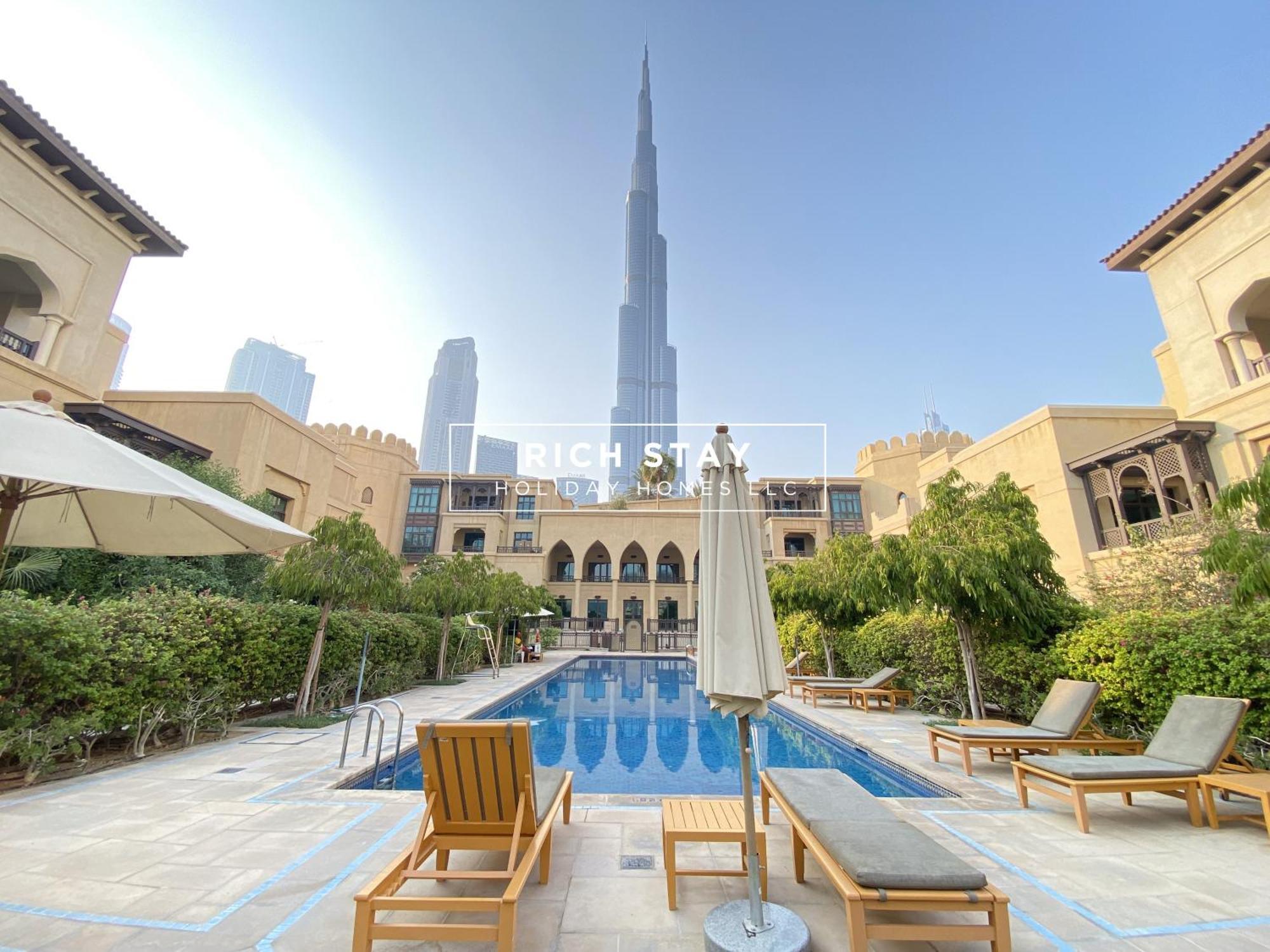 Upgraded 1br In Downtown With Burj Khalifa View Appartement Dubaï